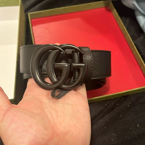Gucci Belt All black like new - Picture 2 of 8
